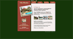 Desktop Screenshot of pension.vila-blanka.cz