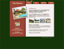 Tablet Screenshot of pension.vila-blanka.cz